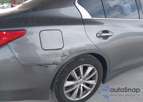 2015 Infiniti Q50 z USA, uszkodzony, nr VIN JN1BV7AP3FM344473